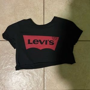 levi’s crop top. US size small
